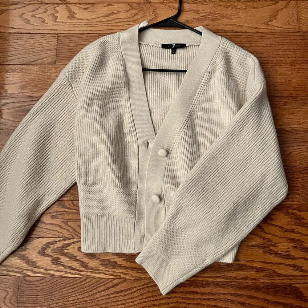 7 for all mankind Knit Cardigan
